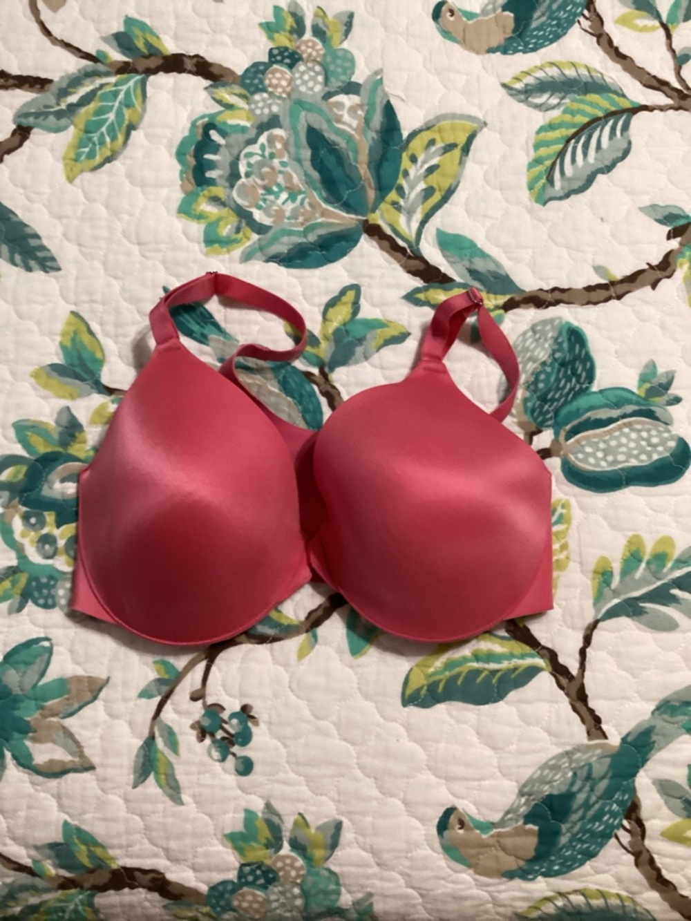 Soma Smooth Molded Bra in Coral Pink